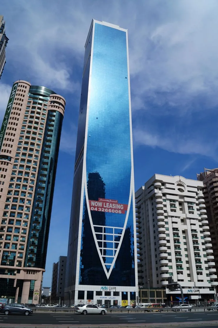 Aspin Commercial Tower, Sheikh Zayed Road in Dubai