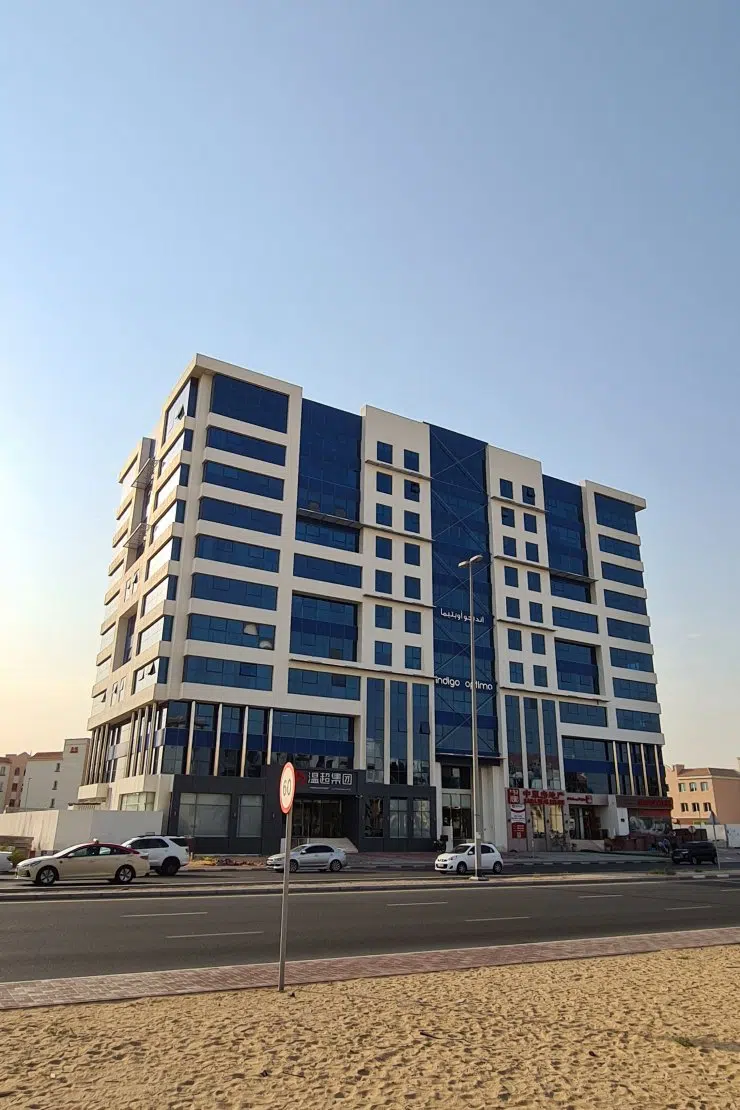 Indigo Optima Building, International City in Dubai