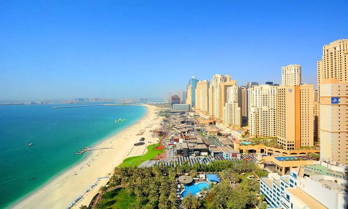 Jumeirah Beach Residence (JBR) in Dubai