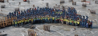 Azizi Developments Achieves Record with Largest Continuous Concrete Pour at Azizi Venice