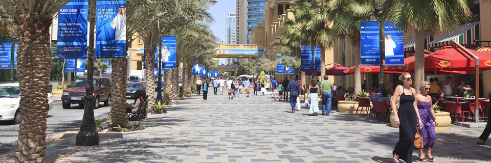 JBR Beach dubai walk