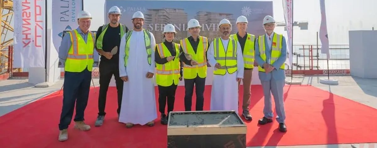 Palma Development Tops Out $817m Serenia Living Project on Palm Jumeirah